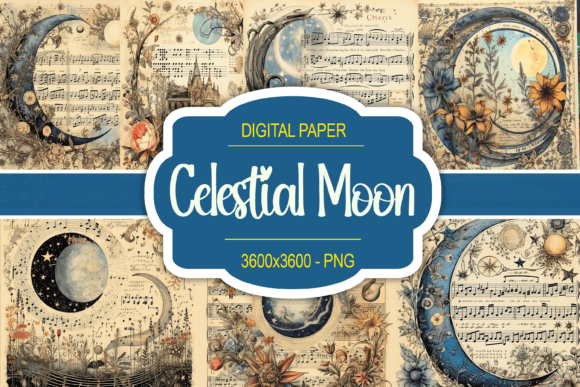 Celestial Moon Musical Notes: Where Melody Meets Moonlight