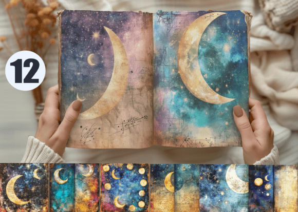 Moon Magic Celestial Junk Journal: Unlocking the Night Sky